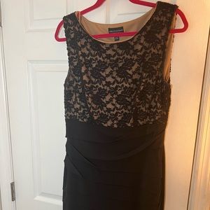 Lace black dress